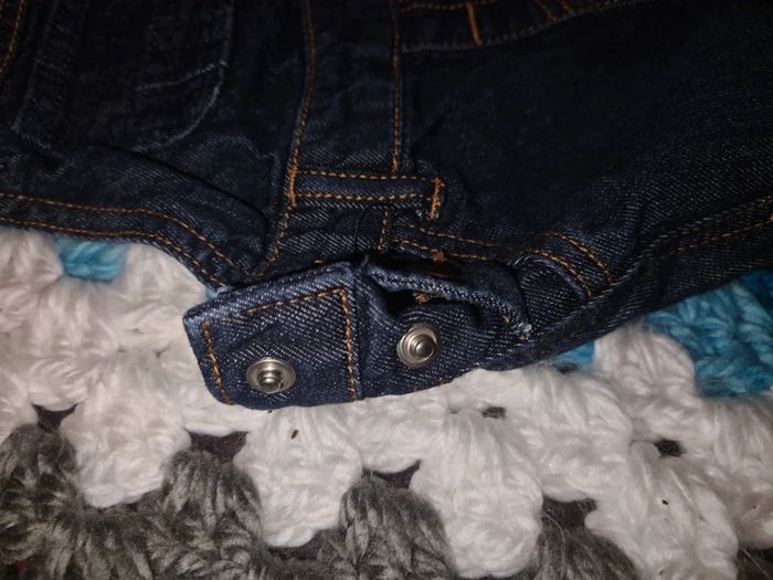 Salopette jeans 6 mois - photo numéro 4