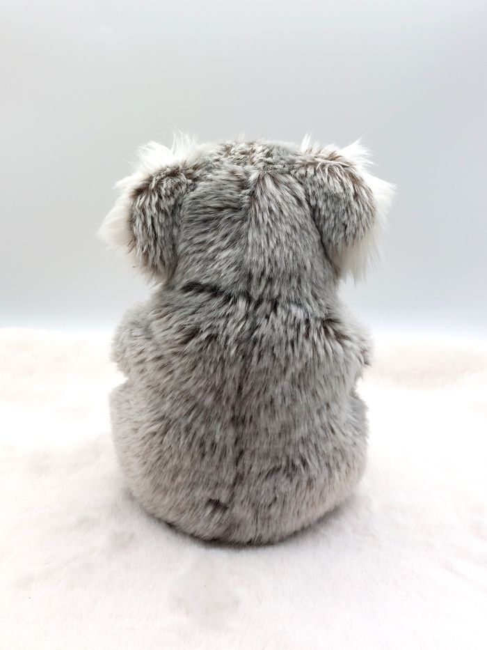 Vintage peluche koala gris blanc marron WWF 1986 World wide Fund 24 cm doudou - photo numéro 4