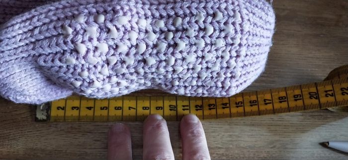 Chaussons chaussettes fille en tricot - photo numéro 4