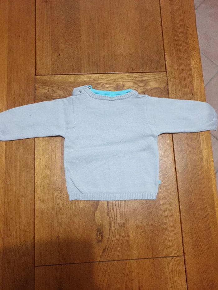 Pull bébé garçon Obaibi 6 mois - photo numéro 3