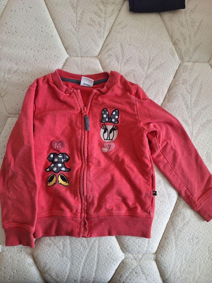 Gilet fille minnie
