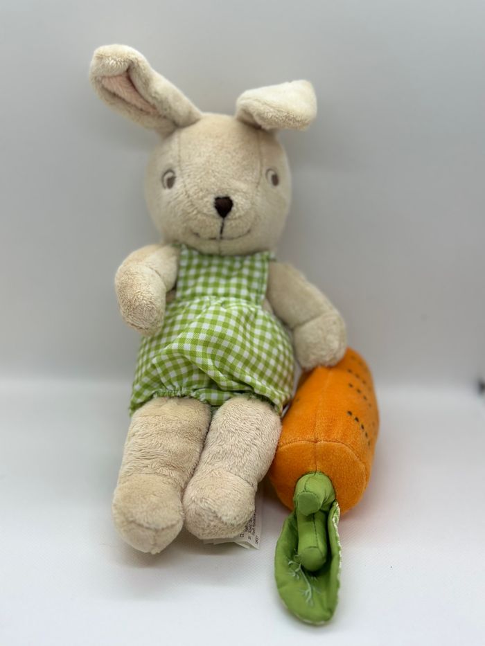 Doudou lapin et carotte