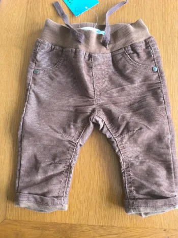 306446 pantalon marron garçon 3 mois gémo