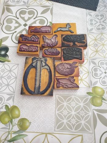 Tampons encreurs vintage