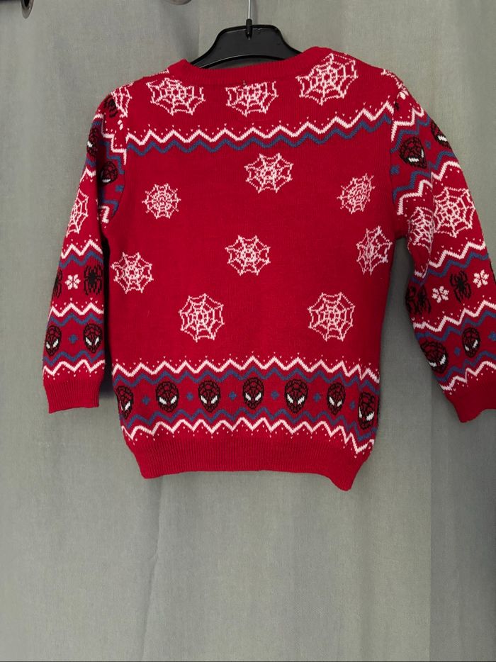 Pull Noël Spider man - photo numéro 2
