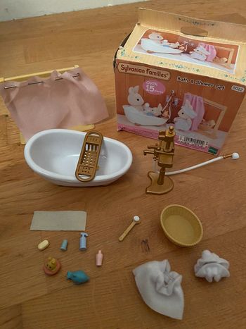 Salle de bain sylvanian families 5022