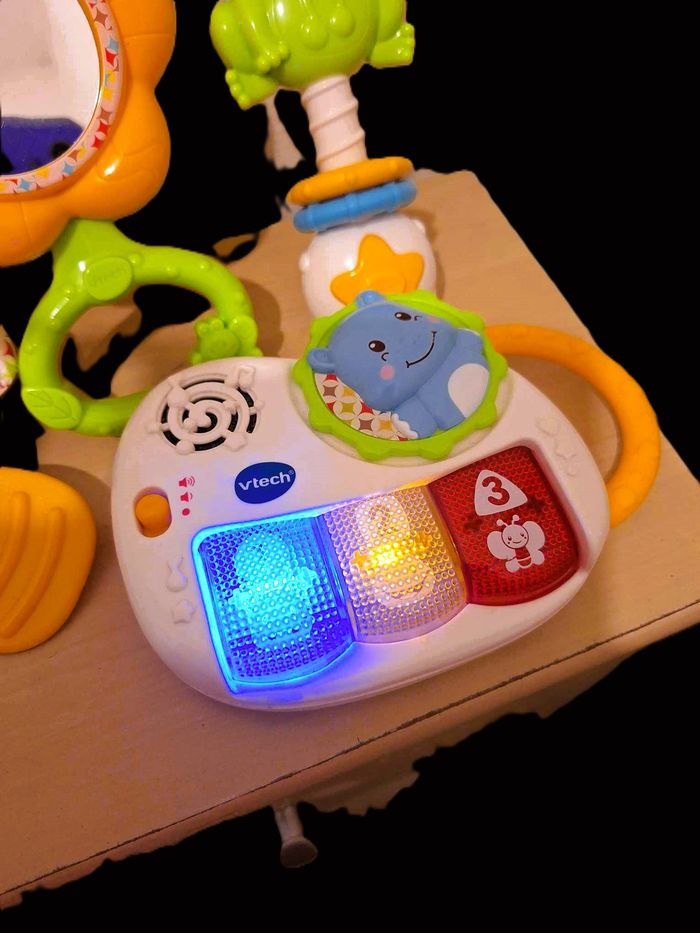 Gros lot 5 jouets Vtech Croc Hippo interactif + coffret éveil des sens - photo numéro 4