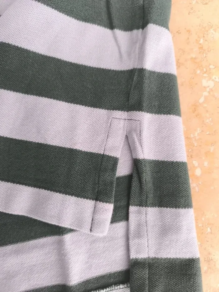Polo Ralph Lauren homme bleu ciel vert XL logo vert taché - photo numéro 11