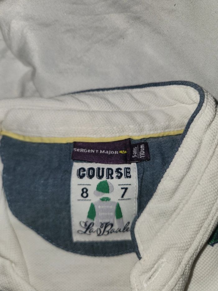 Polo garçon sergent major taille 5 ans - photo numéro 2
