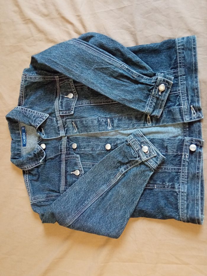 Veste en jean bleu OKAIDI garçon 6 Ans - photo numéro 5