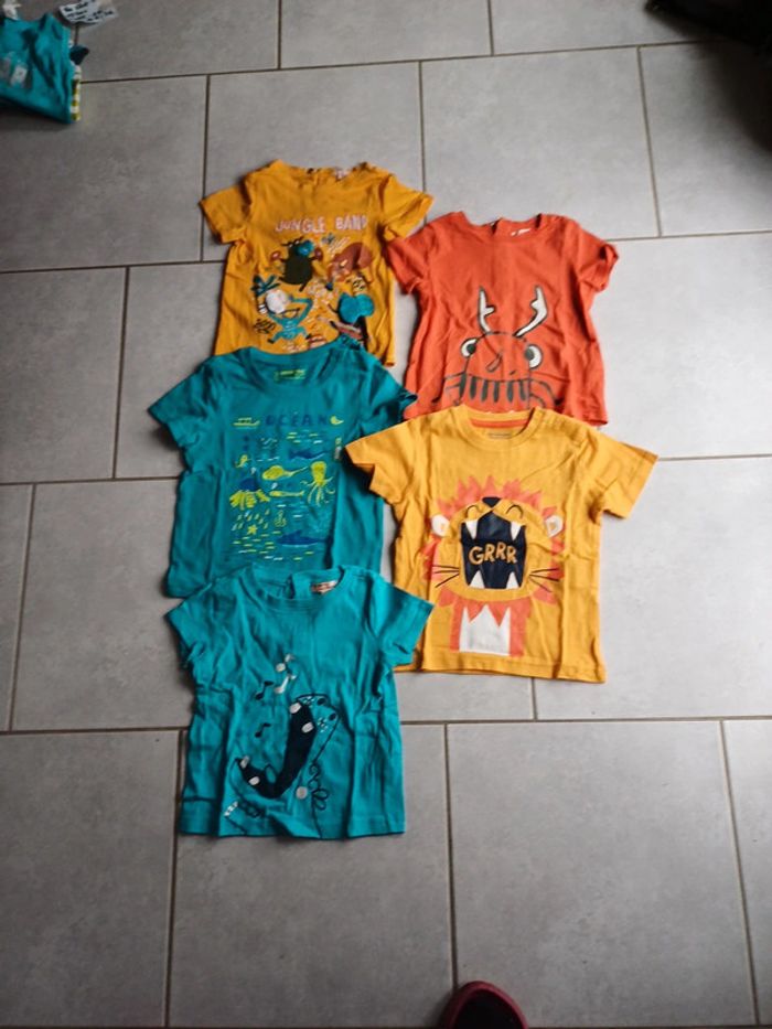 Tee-shirts MC 18 mois