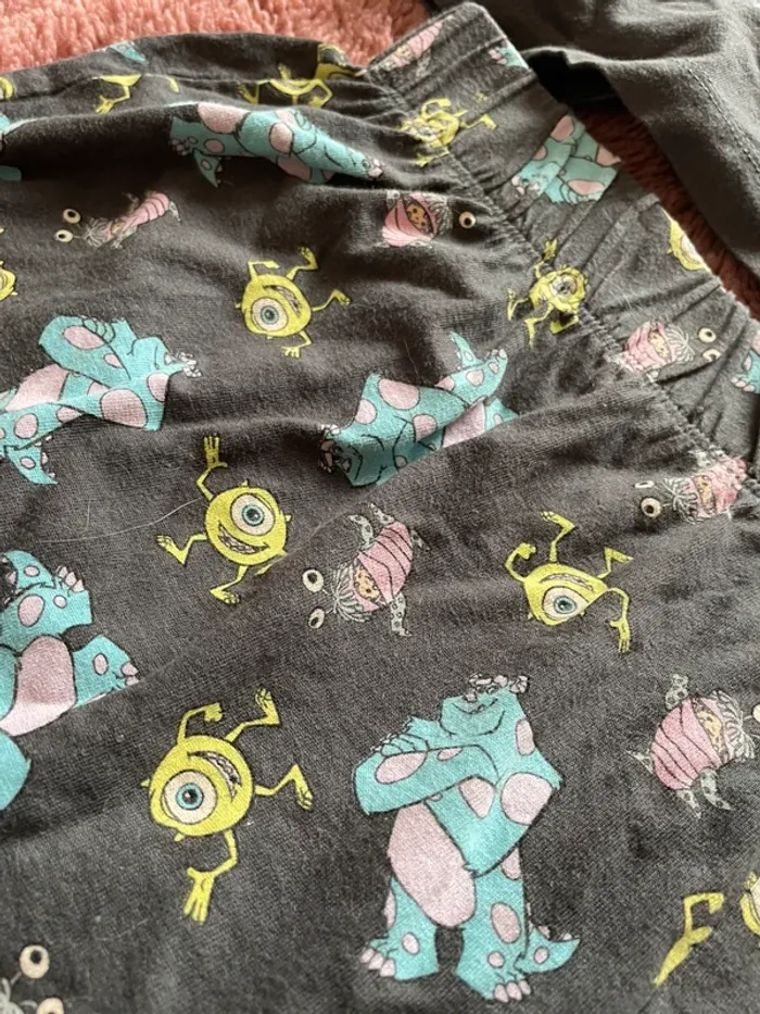 pyjama short monstres et compagnie - photo numéro 3