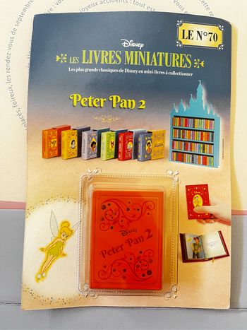 Livre Disney petit format : Peter pan 2