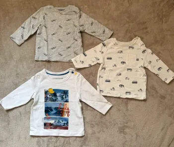 Lot tee shirt manches longues