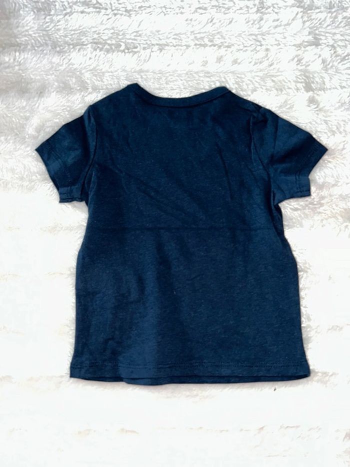 T-shirt bleu marine - photo numéro 2