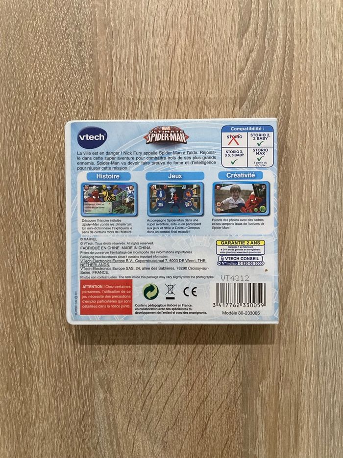 Jeu storio Spiderman - photo numéro 2