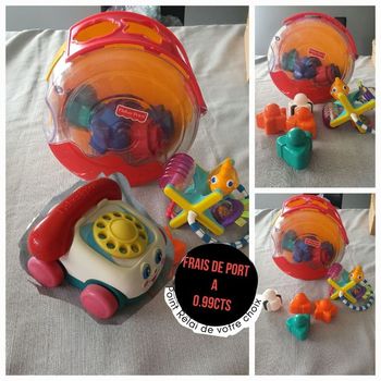 Lot de jouets enfant bebe à partir