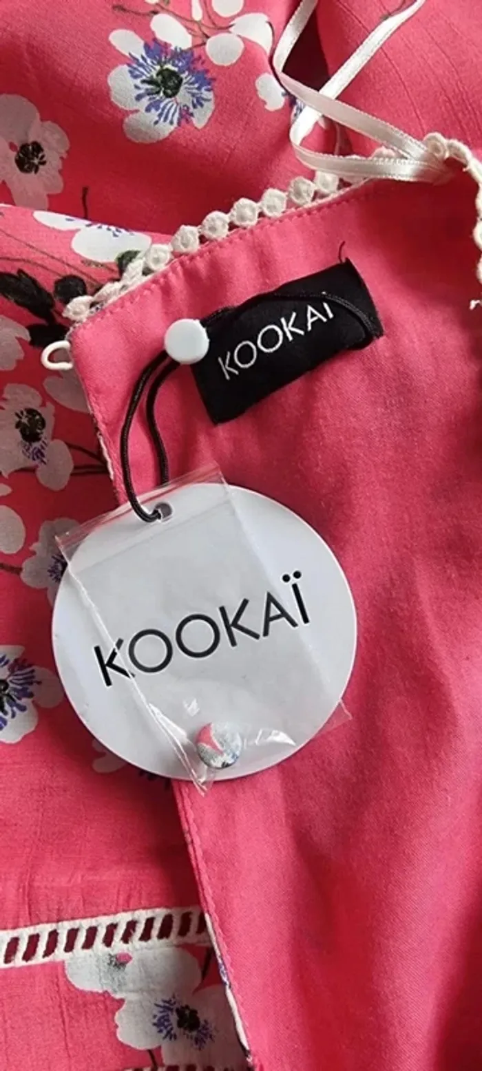 Robe fleurie Kookai Neuve - photo numéro 5