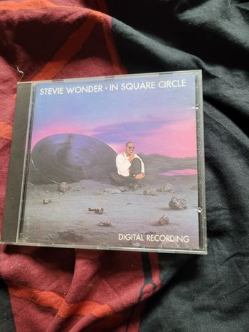 Stevie Wonder in square circle
