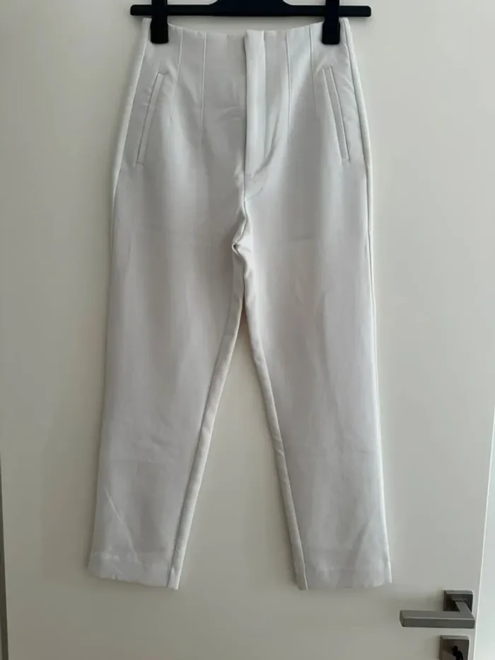 Pantalon blanc stradivarius femme taille 36