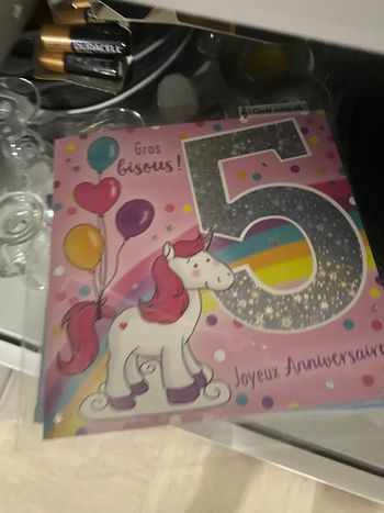 Carte anniversaire musical