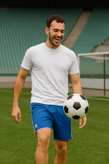 🎯 Short Running / Foot Adidas S – Bleu Électrique