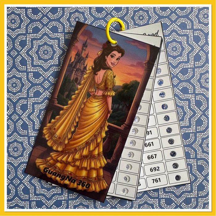 Nuancier guangna 360 numéroté