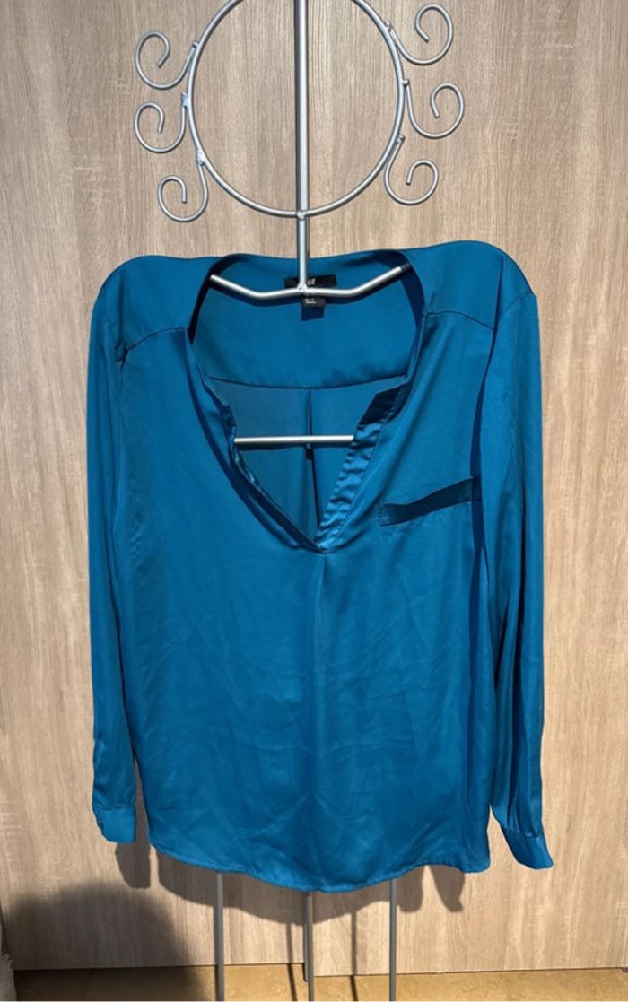 Chemise bleu roi T44 - H&M