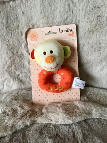 Hochet La Nina le singe dès la naissance (0224)