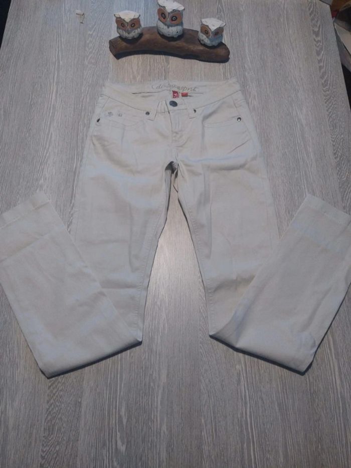 Pantalon esprit beige taille 36 - photo numéro 3