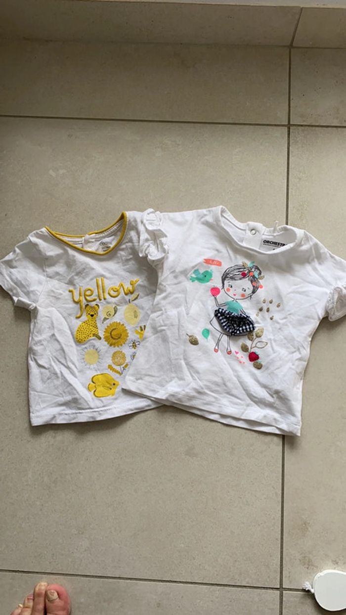 2 tee-shirts 3 mois