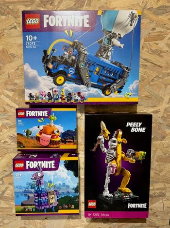 Pack LEGO Minecraft - 77070 / 77071 / 77012 / 77073 - Neufs et scellés