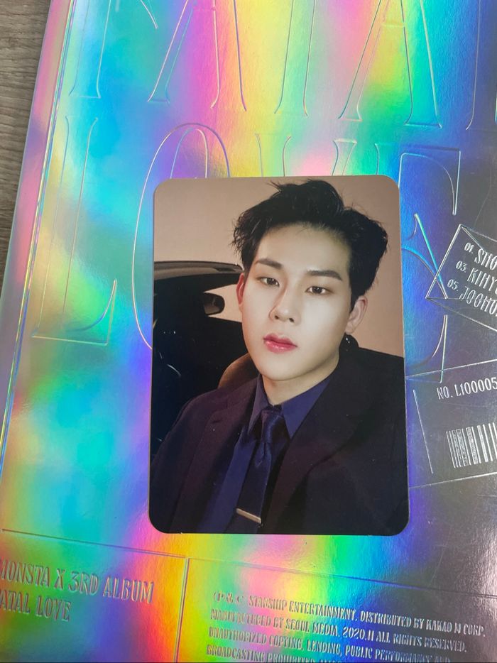 album fatal love monsta x version 3 - photo numéro 2