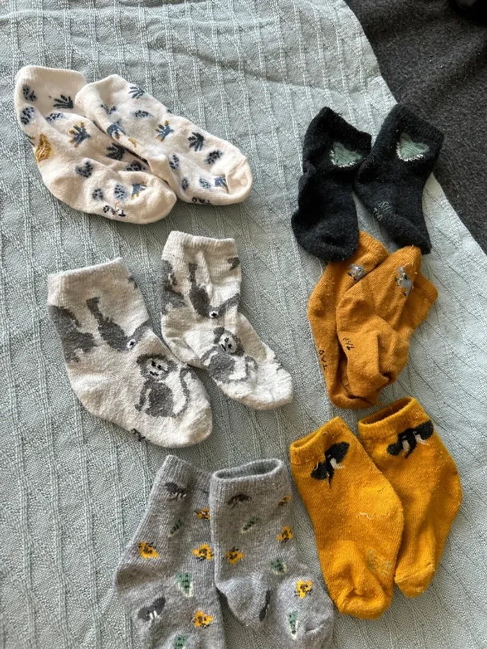 Lots paires de chaussettes