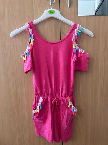 Magnifique combishort rose fushia 12 ans