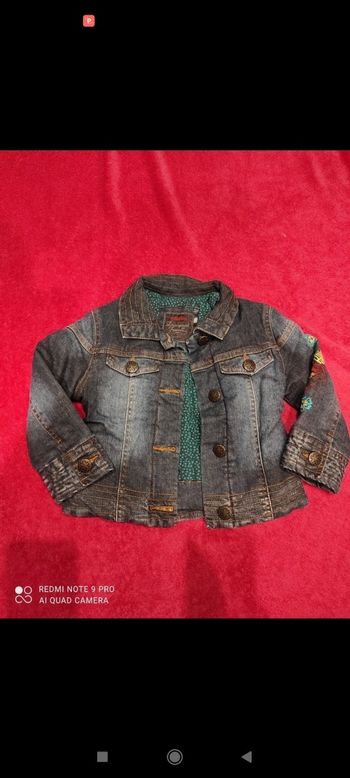 Veste jean catimini 3ans