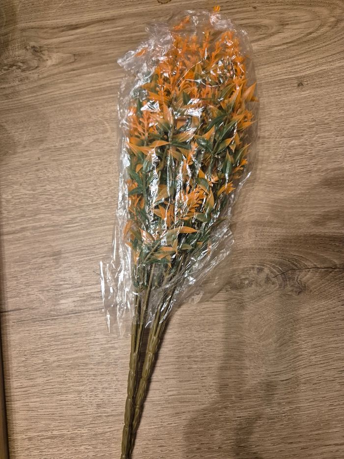 Plante artificielle lavande orange neuf - photo numéro 1