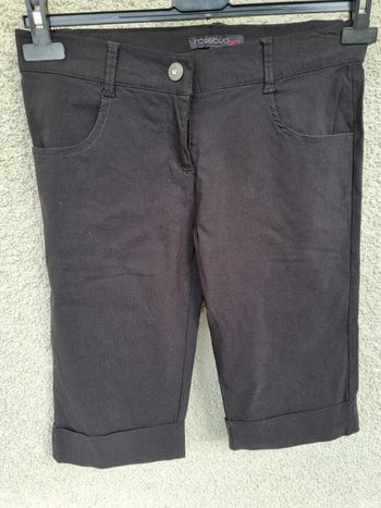 Pantacourt noir Rosebud