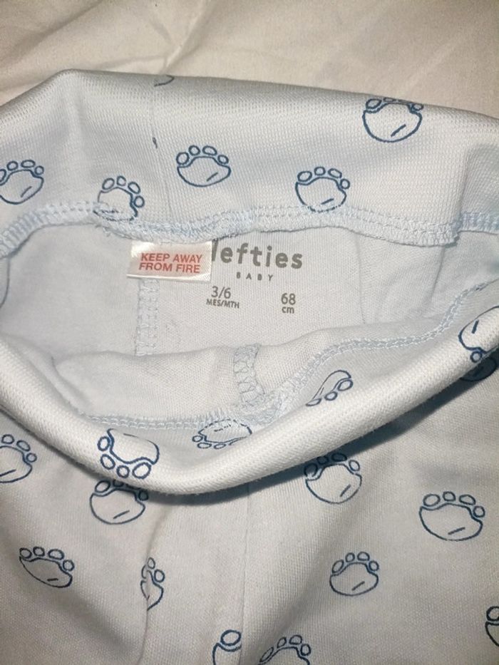 Legging avec pieds taille 3/6mois lefties neuf - photo numéro 2