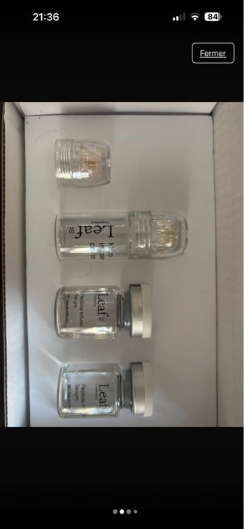 micro infusion leaf cosmétic