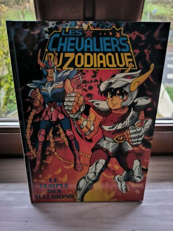 livre Les Chevaliers Du Zodiaque - Le Temple Des Illusions en tbe ref EC