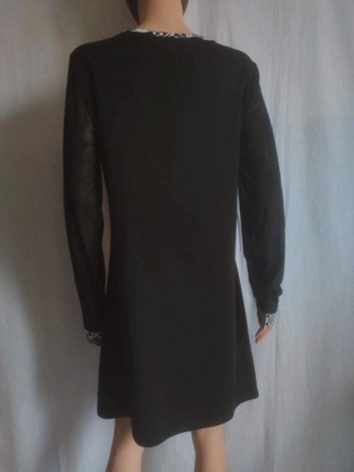 Robe manches longues bi-motifs T. XXL _ For Her Paris - photo numéro 9