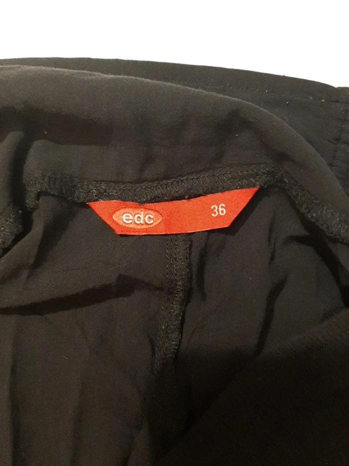 Pantalon fluide noire EDC Taille 36 - photo numéro 4