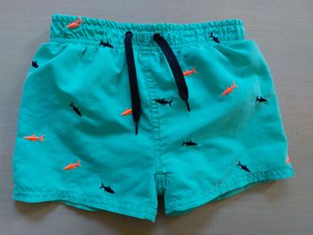 Short de bain taille élastiquée