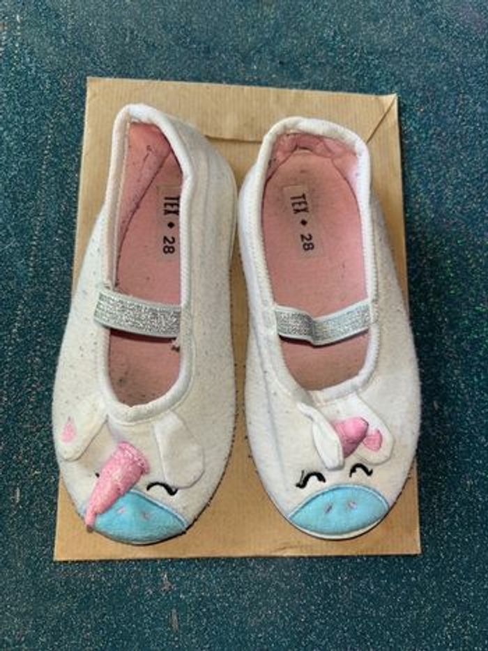 Chaussons ballerine licorne t 28