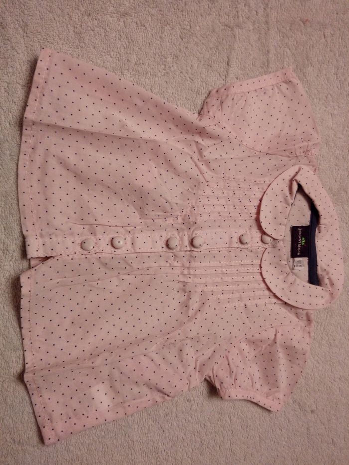 Chemisier Sergent Major 1 mois (réf perso F-A19)(familleac72)