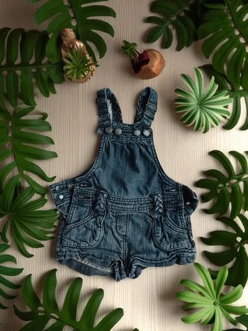 Salopette short
