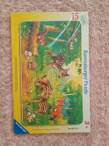 Puzzle enfant Ravensburger 15 pièces dès 3 ans complet