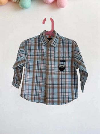 Chemise à carreaux Timberland - Taille 2 ans - comme neuve