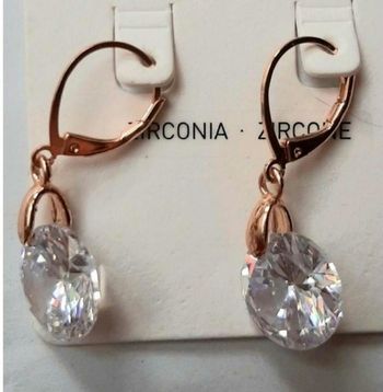 Boucles d'oreilles en zircon